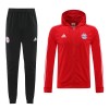 Bayern München Hooded Trainingsjacke 2022-23 Rote Für Herren